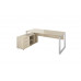 Стол на м/к опорная тумба слева 198 Атлон
