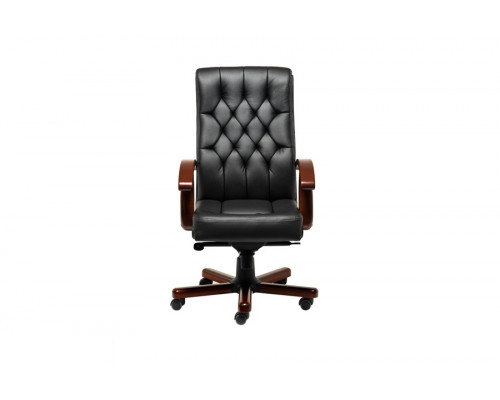 Кресло руководителя Дарвин Б | Darwin B Multi-office (натуральная кожа) низкая спинка