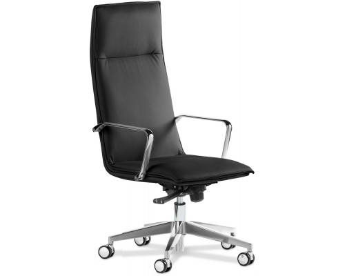 Кресло руководителя Эпсилон С-Лайн A Италия| Epsilon A S-line Italy Multi-office (натуральная кожа) высокая спинка