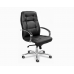Кресло руководителя Виктория Хром А | Victoria Chrome A Multi-office (натуральная кожа) высокая спинка