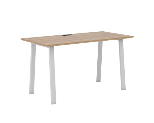 Стол письменный. А-образные опоры 60х30 ECO101/А/60х30/WHT/ANT.U003 Экостайл | Ecostyle