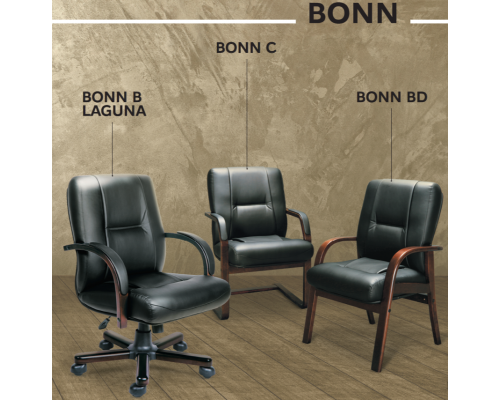 Кресло для руководителя Bonn A LX | Бонн А Л Икс  (Натуральная кожа)