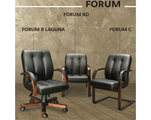 Кресло для руководителя Forum B Laguna | Форум Б Лагуна (Натуральная кожа)