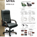 Кресло для руководителя Myra A LX | Мира А Л Икс (Натуральная кожа)