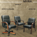 Кресло для руководителя Myra B LX | Мира Б Л Икс (Натуральная кожа)