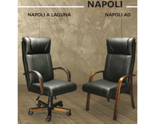 Кресло для руководителя Napoli A Laguna | Наполи А Лагуна (Натуральная кожа)